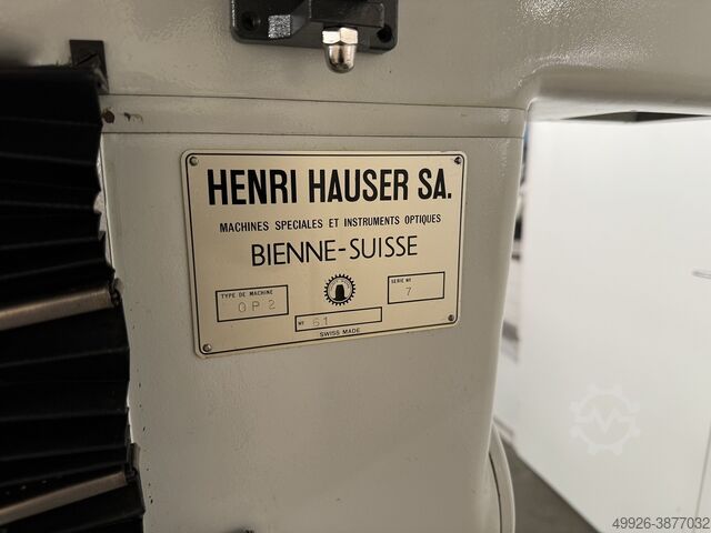 Jiggen tråkig maskin Hauser OP-2