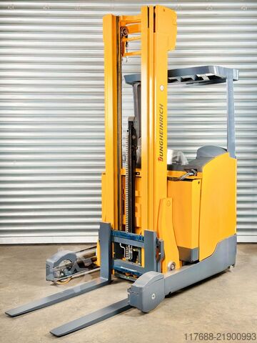 Reach truck Jungheinrich ETV 214 - Service Neu - Batterie 81% - 8,3M Hub
