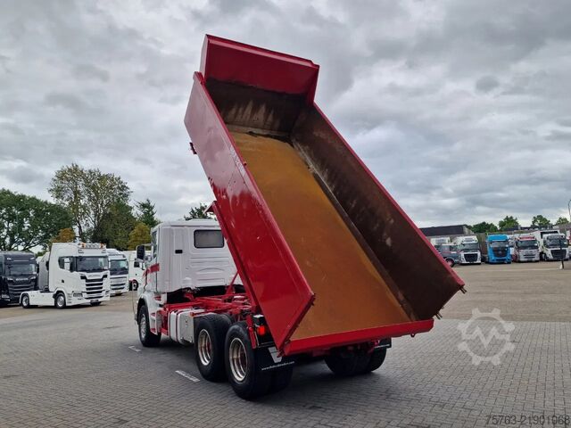 Avfallsbil Scania T124-470 6x2 - Tipper - Manual gearbox - Full s...