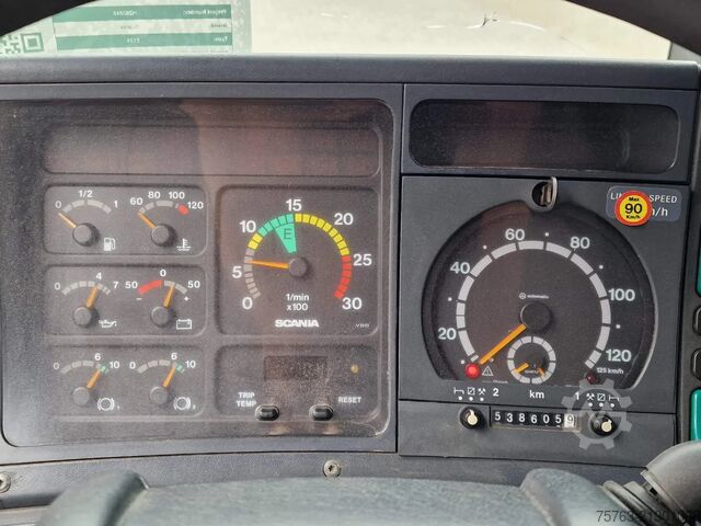 Avfallsbil Scania T124-470 6x2 - Tipper - Manual gearbox - Full s...