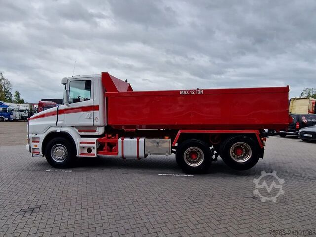Skraldevogn Scania T124-470 6x2 - Tipper - Manual gearbox - Full s...