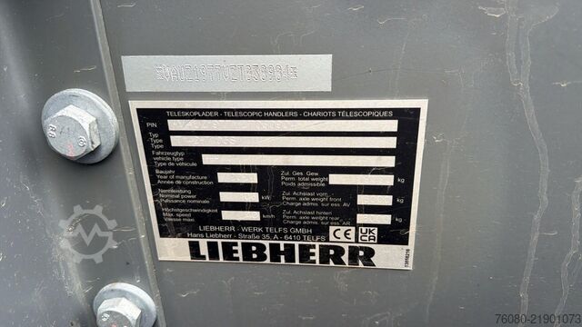 τηλεσκοπικός φορτωτής Liebherr T42-7S (INCL BUCKET / BE MACHINE / LIKE NEW / 7...