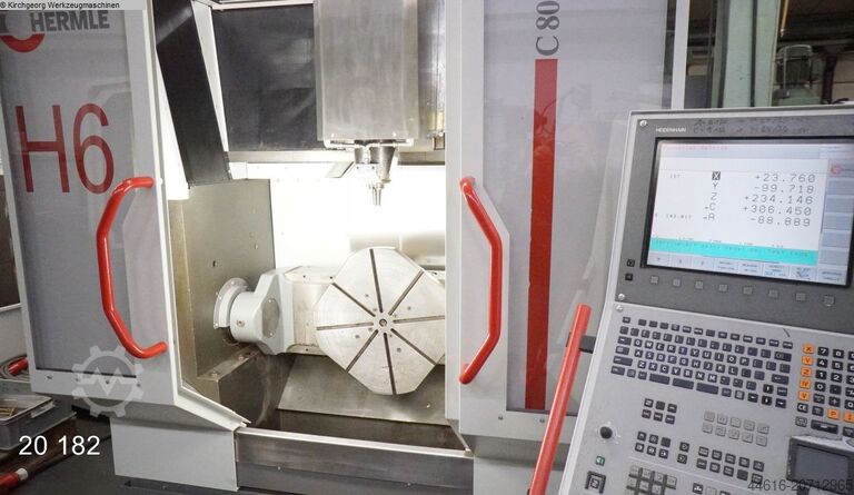 Milling Machining Centers 5 Axis HERMLE (5-Achsen) C 800 U / iTNC 530