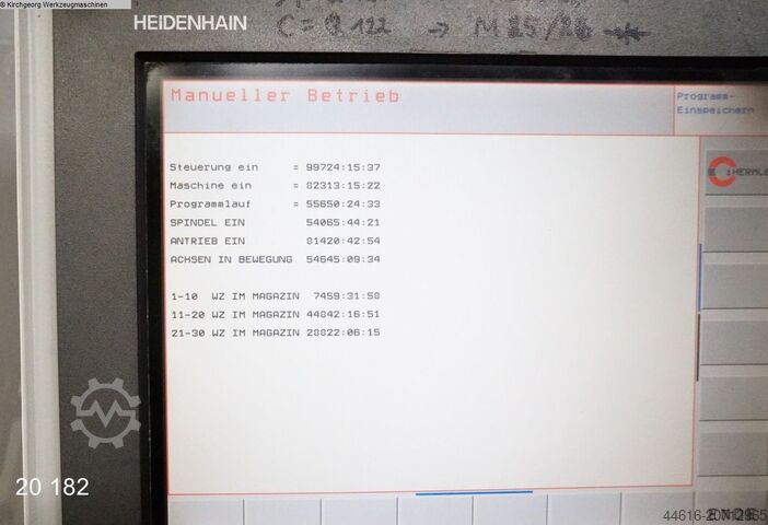 Milling Machining Centers 5 Axis HERMLE (5-Achsen) C 800 U / iTNC 530