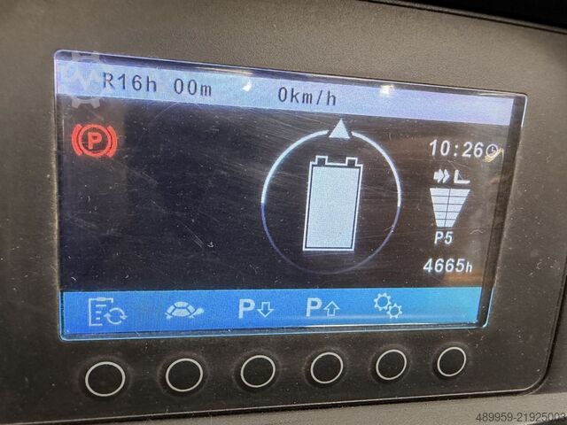 Elektrisk 4 -hjulet gaffeltruck Jungheinrich EFG 320