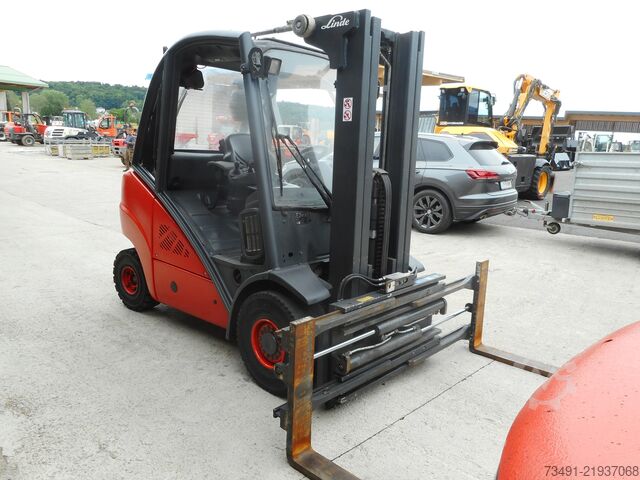 Forklift Linde H30D Triplex + SS + ZV