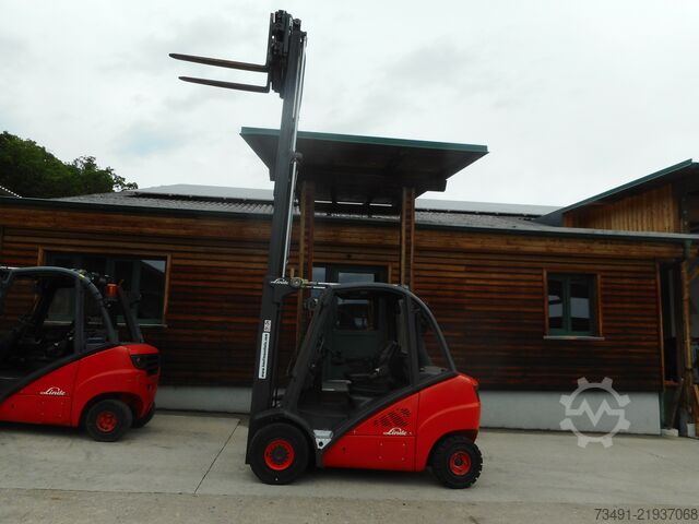 Forklift Linde H30D Triplex + SS + ZV