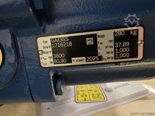 Soplador Aerzen GM 35s