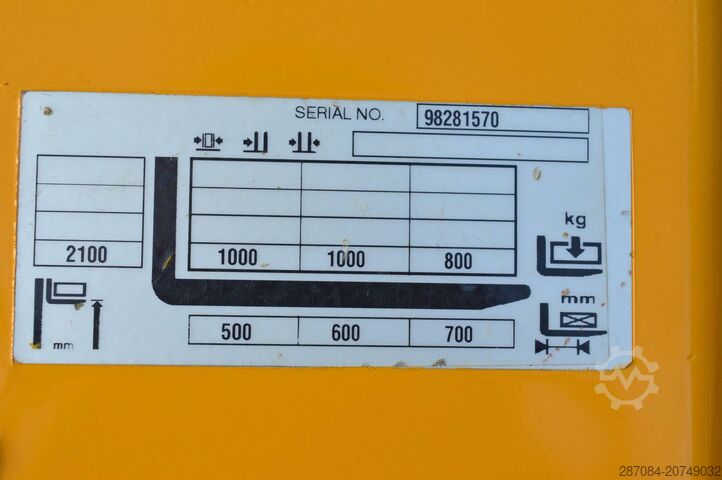 Στοίβαξη παλετών Jungheinrich EJD 222