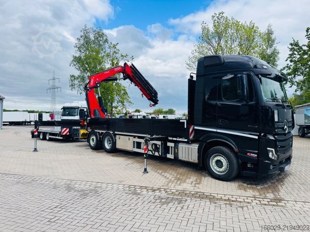 Żuraw samochodowy MERCEDES-BENZ Actros 2548 mit F545RA.2.28 Container, Sofort