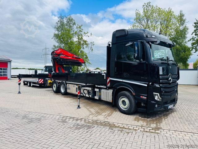 Żuraw samochodowy MERCEDES-BENZ Actros 2548 mit F545RA.2.28 Container, Sofort