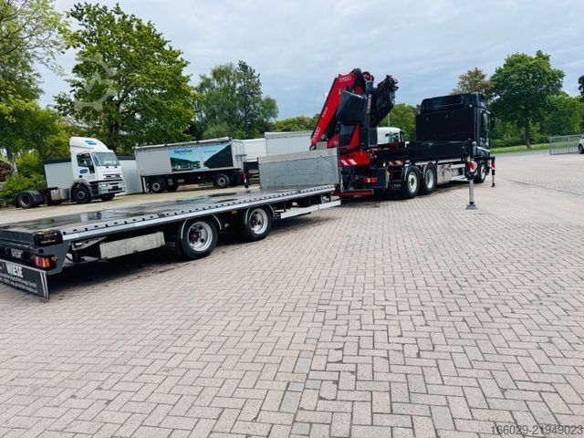 Żuraw samochodowy MERCEDES-BENZ Actros 2548 mit F545RA.2.28 Container, Sofort