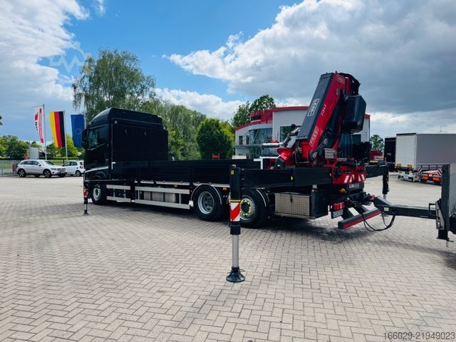 Żuraw samochodowy MERCEDES-BENZ Actros 2548 mit F545RA.2.28 Container, Sofort