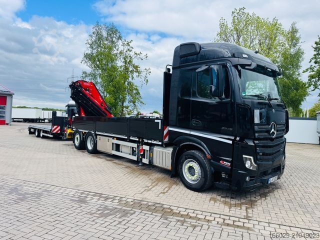 Żuraw samochodowy MERCEDES-BENZ Actros 2548 mit F545RA.2.28 Container, Sofort