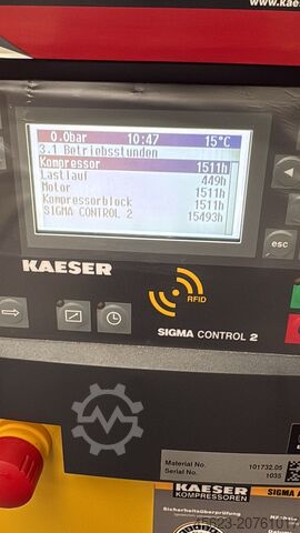 Skruekompressor med køletørrer Kaeser SM 13