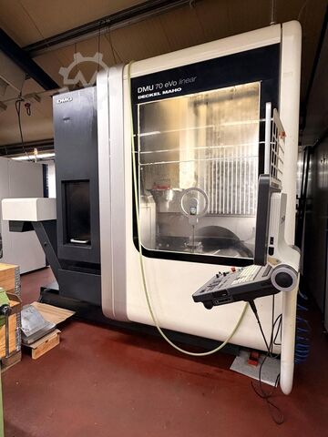 5-assig simultaan bewerkingscentrum DMG Mori DMU 70 eVo linear