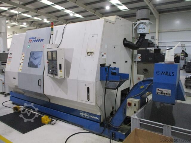 CNC turning and milling center Daewoo Puma TT 2000SY