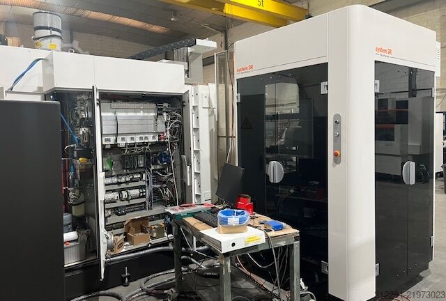 Universeel 5-assig bewerkingscentrum MIKRON HPM 450U +SYSTEM 3R WORKPARTNER