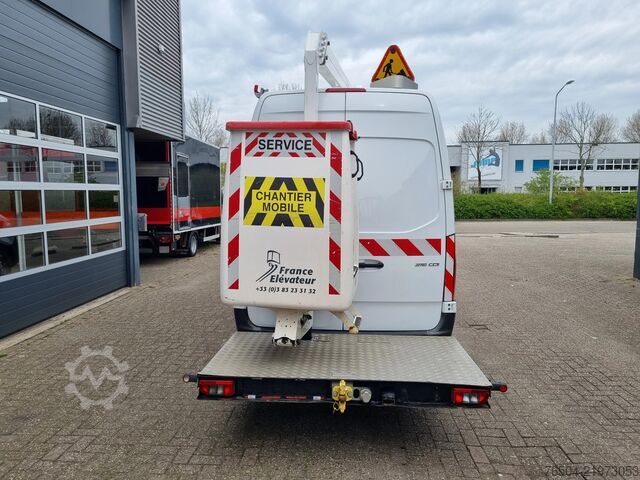 Piattaforma di sollevamento Mercedes-Benz Sprinter 316 CDI/ Hoogwerker/ Platform 12.5m/ 8...