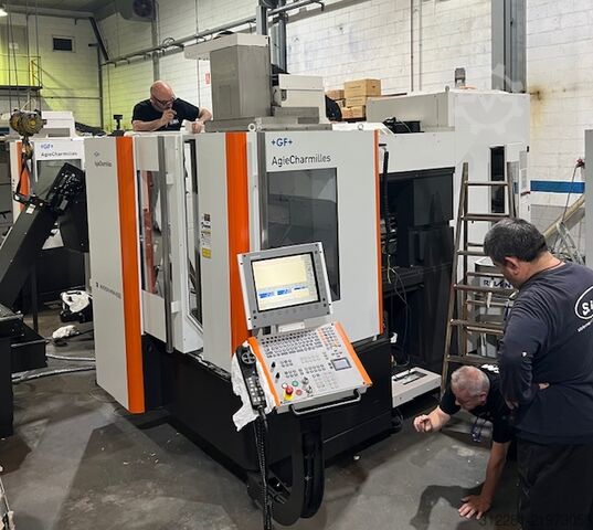 Centre d’usinage vertical 5 axes MIKRON HPM 450U WPC
