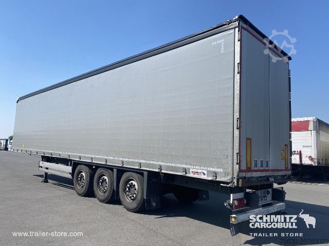 Öppen semitrailer med kapell Schmitz Cargobull Semitrailer Curtainsider Standard