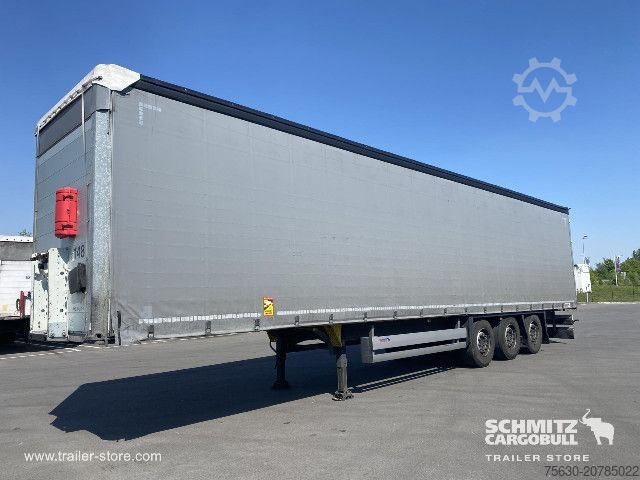 Öppen semitrailer med kapell Schmitz Cargobull Semitrailer Curtainsider Standard
