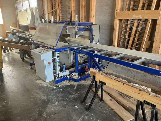 Kap- och geringssåg med vridbord, pneumatisk Schneider Sls 280