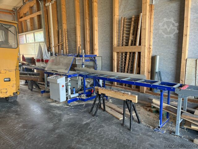 Kap- och geringssåg med vridbord, pneumatisk Schneider Sls 280