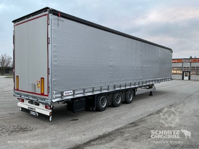 Öppen semitrailer med kapell Schmitz Cargobull Curtainsider Mega