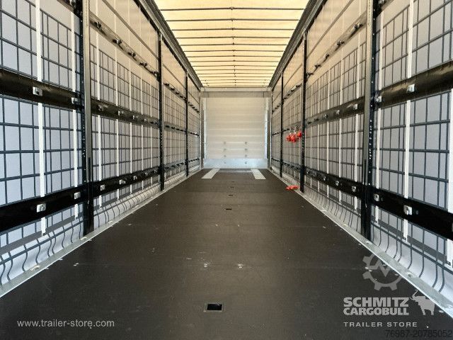 Öppen semitrailer med kapell Schmitz Cargobull Curtainsider Mega
