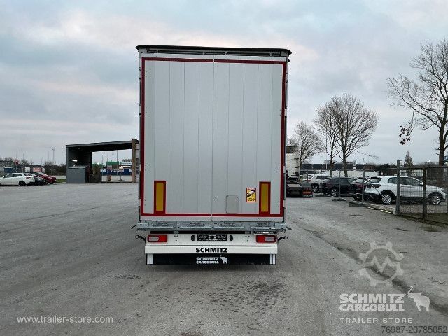Öppen semitrailer med kapell Schmitz Cargobull Curtainsider Mega