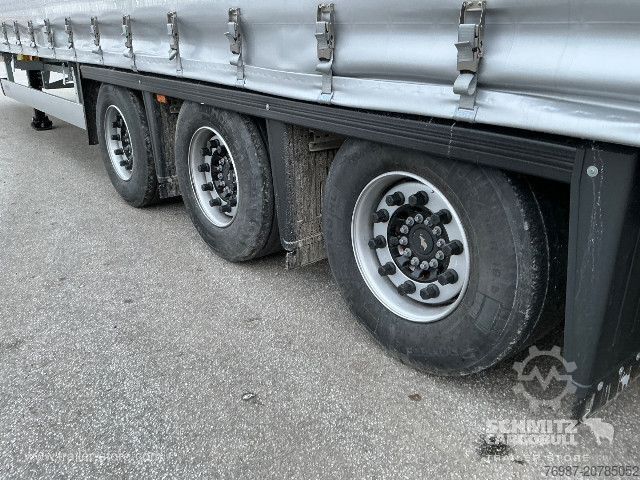 Öppen semitrailer med kapell Schmitz Cargobull Curtainsider Mega