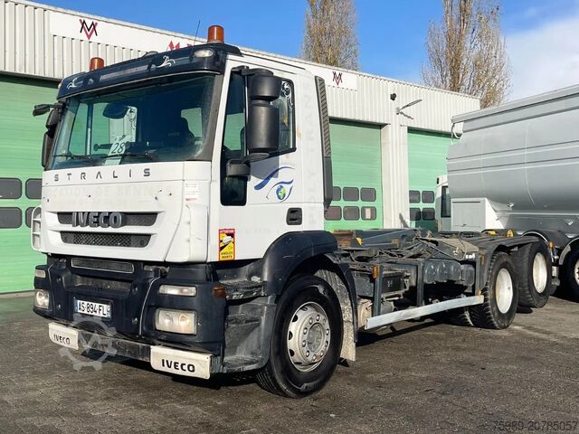 Kranbil Iveco Stralis 360 6x2 Manual gearbox