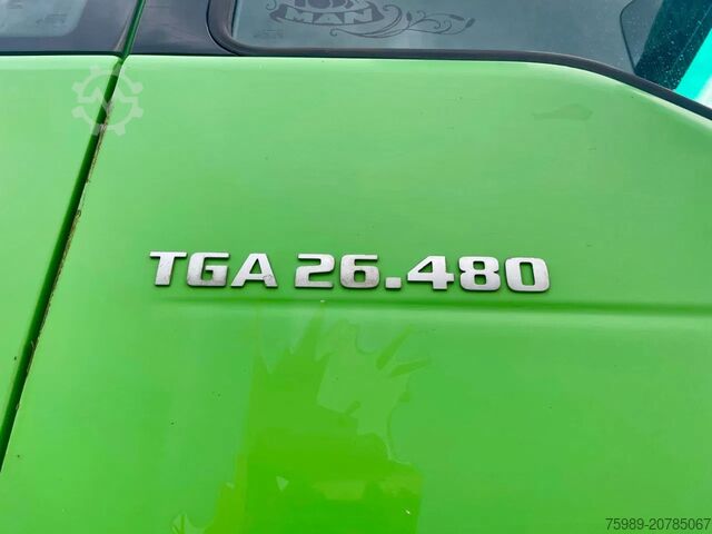 Standard-SZM MAN TGA 26.480 Manual  6x2, PTO/ Hydrauliek