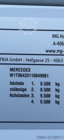 Betongblandarbilar MERCEDES-BENZ AROCS 3745, 8X4 BETONMISCHER, EURO 6,  10M³ IMER