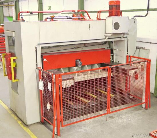 Cisaille guillotine hydraulique, cisaille à tôle lourde, cisaille à tôles STEINER HTS 30 / 20 R