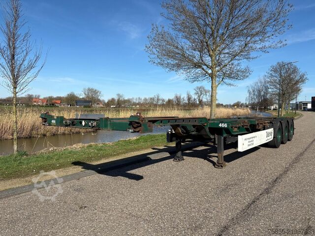 Transport kontenerowy Krone SD 27 Multichassis / Extendable / BPW Axles / L...