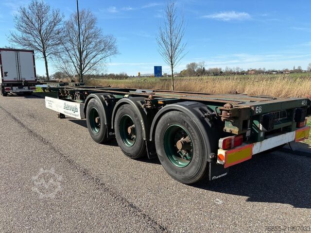 Transport kontenerowy Krone SD 27 Multichassis / Extendable / BPW Axles / L...