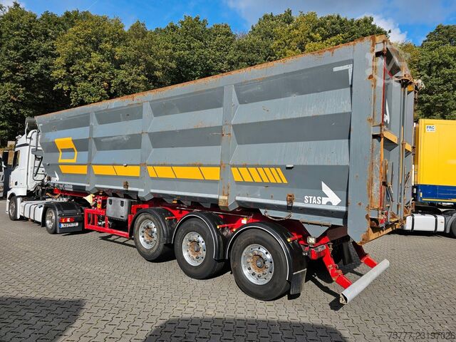 Kippers oplegger STAS S300CX-Schrottmulde-Alcoa-Lift