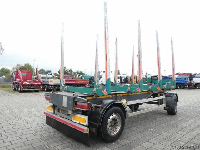 Holztransport Anhänger  Kurzholzanhänger P020 Spezialanhänger
