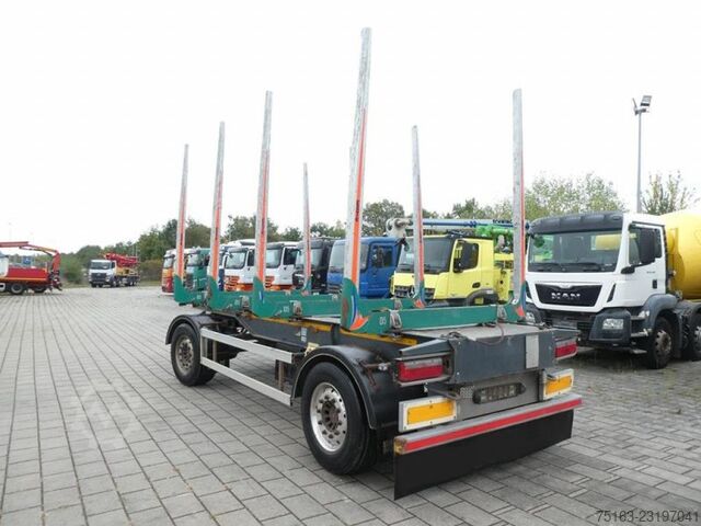 Holztransport Anhänger  Kurzholzanhänger P020 Spezialanhänger