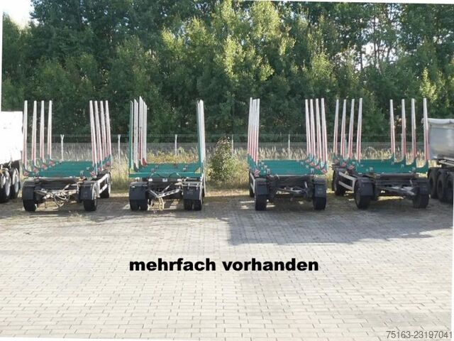 Holztransport Anhänger  Kurzholzanhänger P020 Spezialanhänger