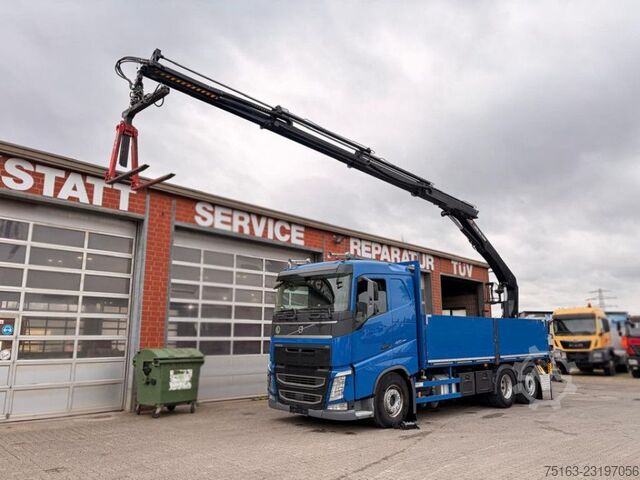 LKW mit Pritsche (offen) VOLVO FH 420 Pritsche Heckkran Hiab 235DLS-3 Funk