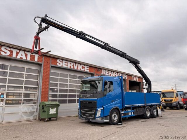 Autokran VOLVO FH 420 Pritsche Heckkran Hiab 235DLS-3 Funk