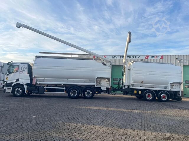 Silo Samro TSCI  AUGER / AIR 4 COMPARTMENTS, BPW AXLES