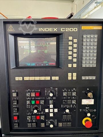 Torno CNC con alimentador de barras INDEX GE42