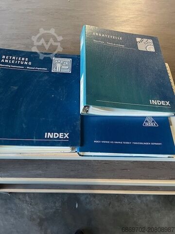 CNC-svarv med stångmatning INDEX GE42