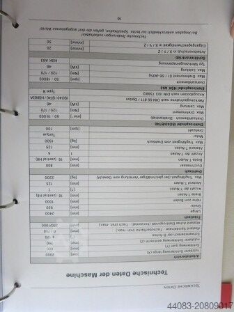 Verticale bewerkingscentrum Emco MMV 2000