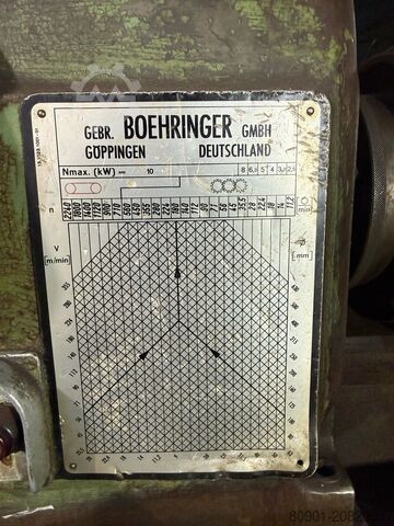 Τόρνος με κοχλία μολύβδου και κοχλία τροφοδοσίας VDF Boehringer Göppingen 48S