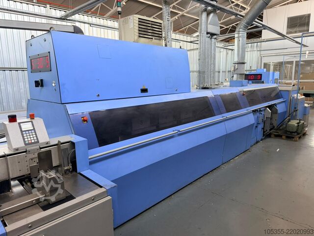 Klebebindelinie mit Gazeanbringung MÜLLER MARTINI ‘Acoro A5’ Perfect Binding Line
